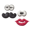 Funny Faces sugar elements